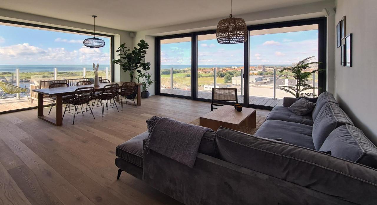 Central Park Tower Sea View Residence With Pool And Gym Ostende Exterior foto